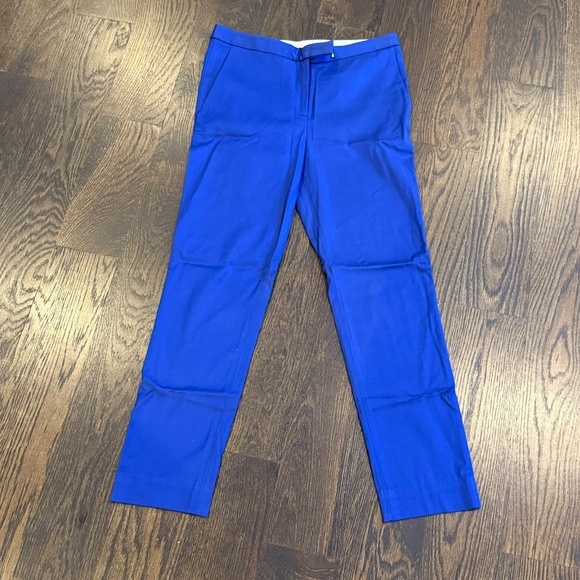 T Alexander Wang Slacks Electric Blue Skinny Dress Pants Women's Size Medium - Picture 2 of 12